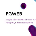 PGWEB postgresql client จิ๋วแต่แจ๋ว